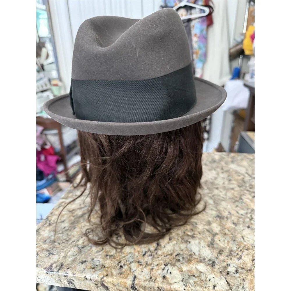 Vintage Men's Knox New York Fedora Hat Felt Hat Corporation Of America